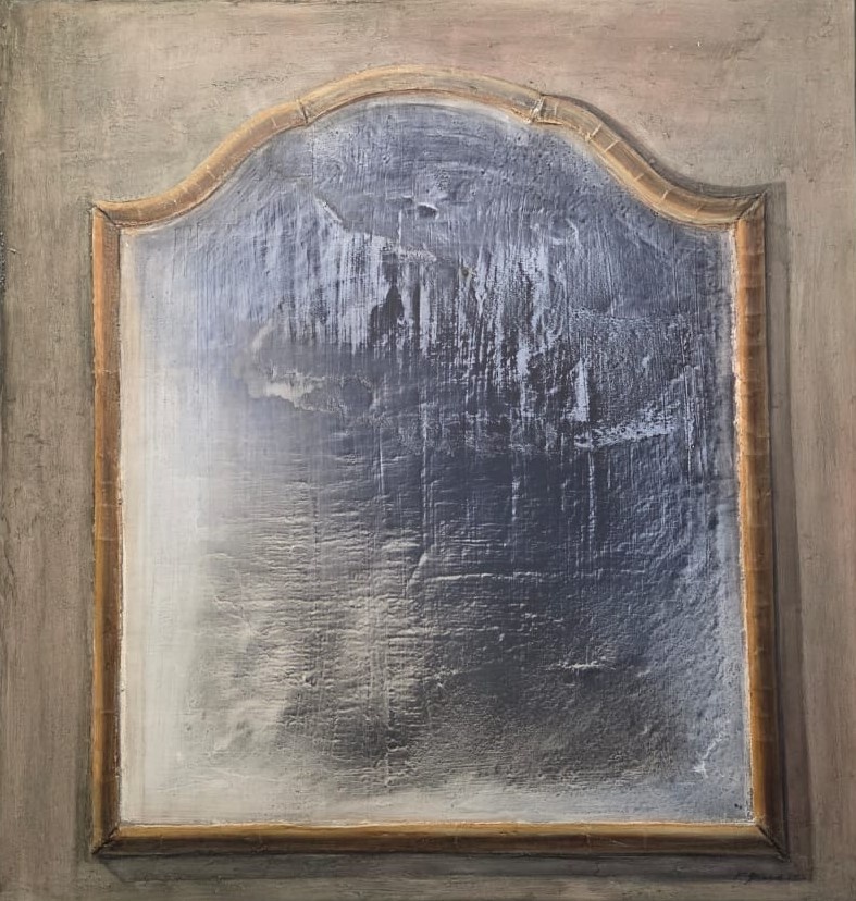 В.М.Григорович Зеркало США 1989 холст, масло