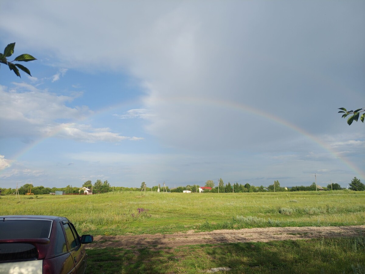 Просто радуга после дождя