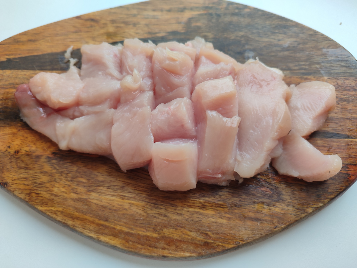 Со свининой тоже будет вкусно.