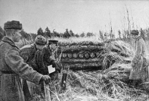 Фото ДЗОТа, у которого погиб Александр Матросов