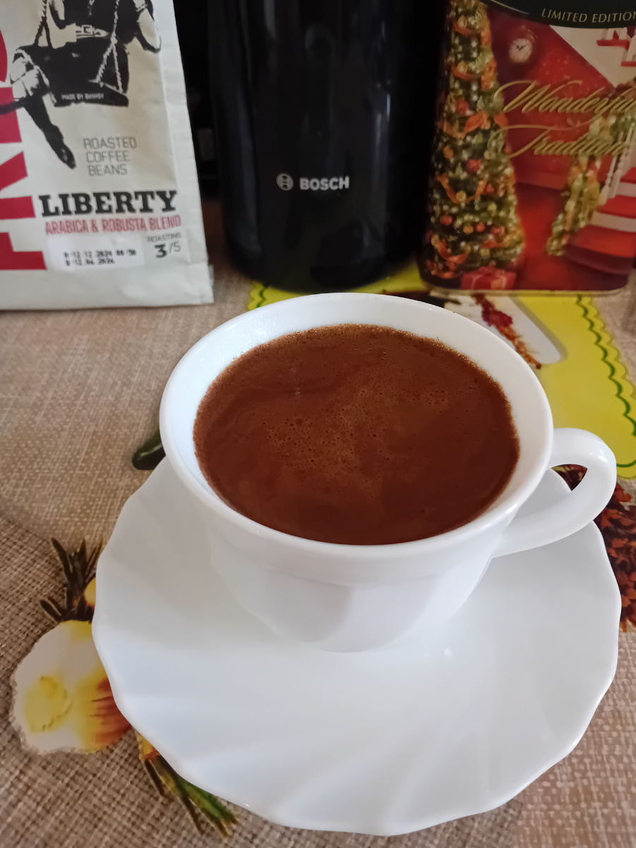 Утренний кофе.