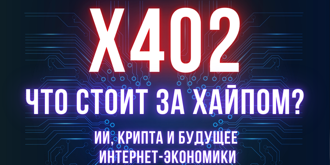 x402: новый тренд крипторынка | Как стейблкойны и блокчейн могут стать основой ИИ-экономики