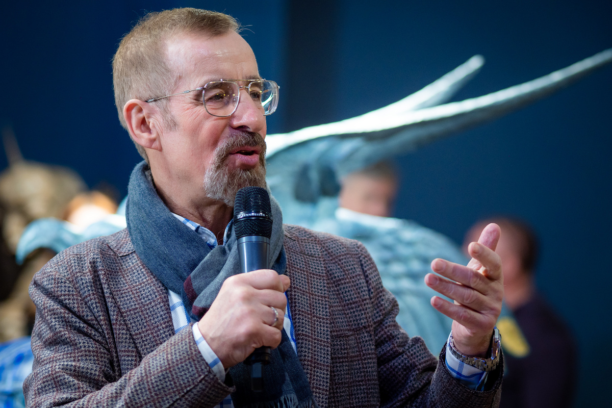 Основатель галереи, меценат и предприниматель Виктор Бронштейн.