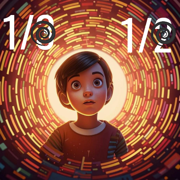 Знаменатель — не друг, а коварный обманщик! Он говорит наоборот: чем БОЛЬШЕ число внизу, тем на БОЛЬШЕ частей мы разделили целое, и тем МЕНЬШЕ каждая часть.