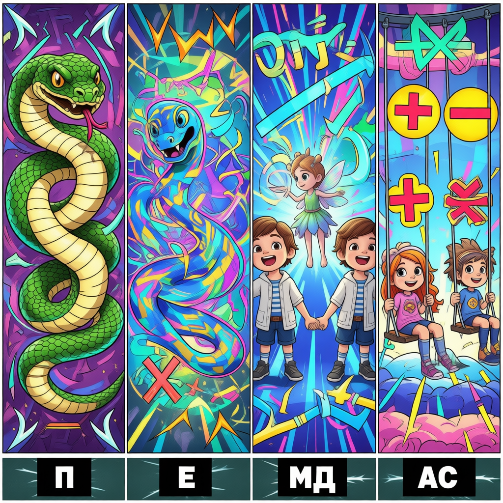 Запомните: это не просто буквы, а отряд специального назначения, который всегда работает по очереди. Нарушать порядок — нельзя!