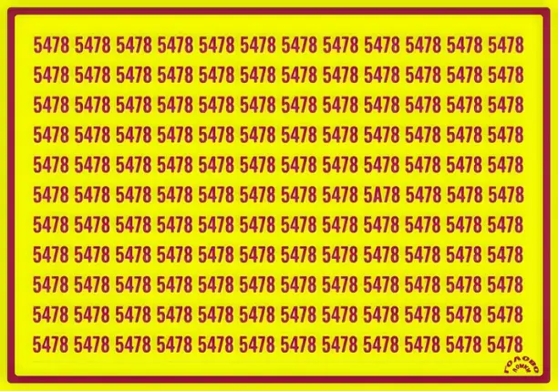 🔍 ВИЗУАЛЬНЫЙ БЭТТЛ: найди букву А среди чисел за 15 секунд!