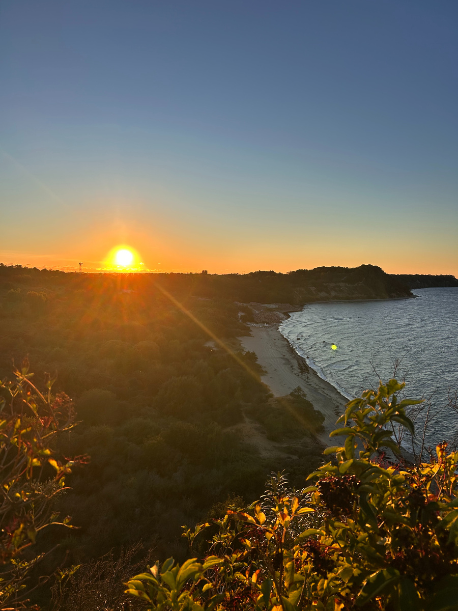 Закат в Филинской бухте (фото автора)