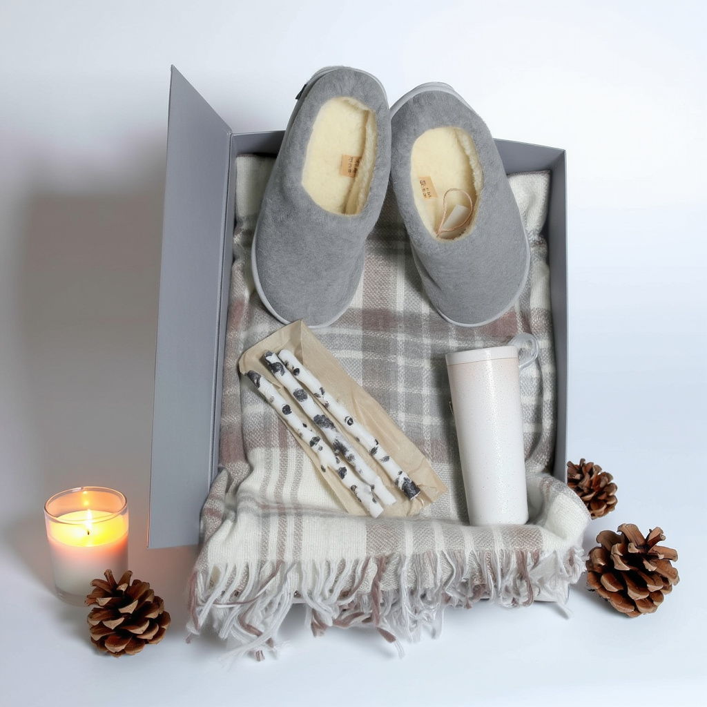 На фото Премиальный новогодний набор "Русская Зима", Артикул: hl-2909.9