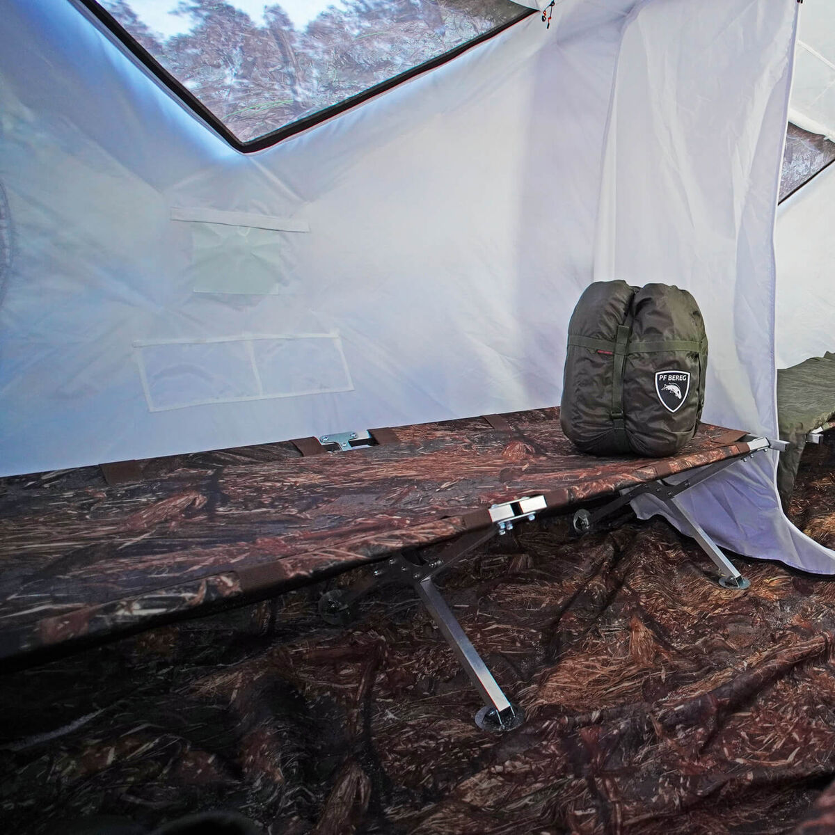 Туристическая раскладушка 1.9 от ПФ Берег
