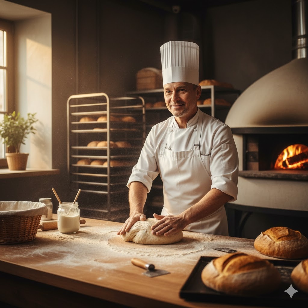 Каждое утро, когда мы идём за свежим хлебом, за хрустящей корочкой и мягким мякишем стоит труд человека — пекаря. Эта профессия не только одна из самых древних, но и одна из самых востребованных в 2025 году. Ведь хлеб нужен всегда, а хороших мастеров не хватает.