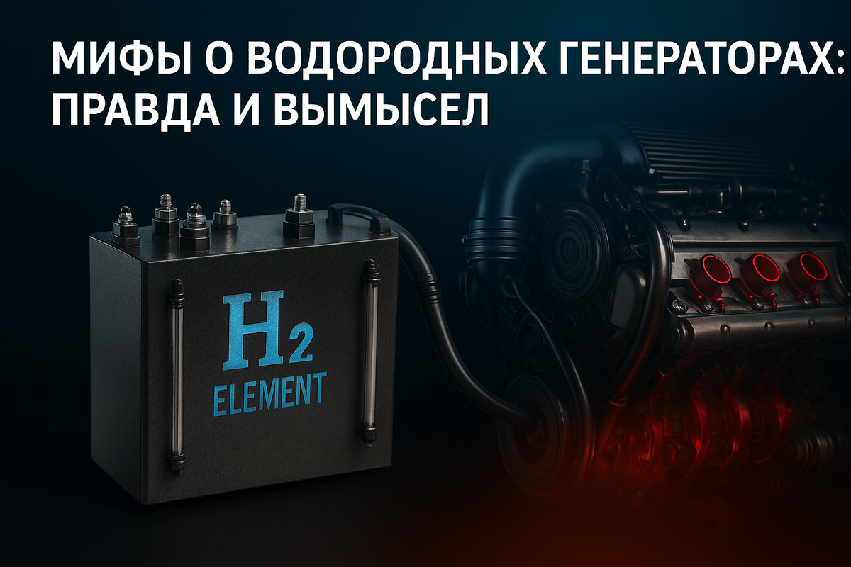 Лучший водородный генератор на автомобиль - H2Element водородный генератор
