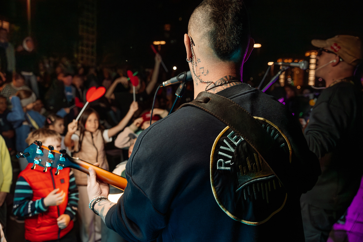 выступление на набережной ЖК Ривер Парк Коломенское
