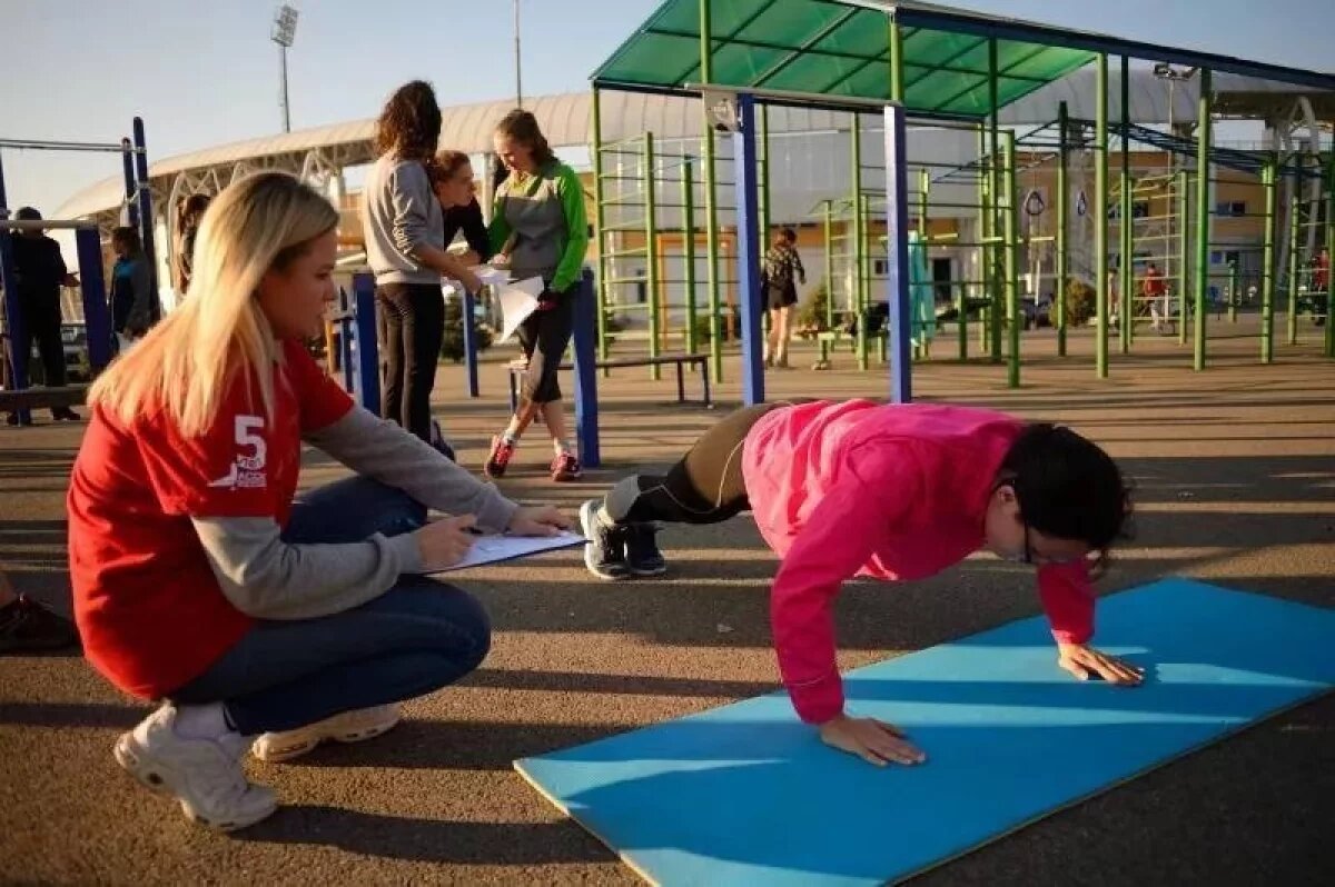    В Майкопе состоялся фестиваль «Готов к труду и обороне»