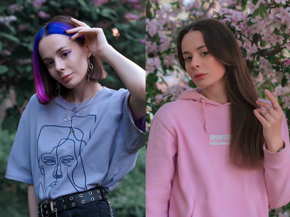 Фото автора, 2021 (слева) и 2025 (справа)