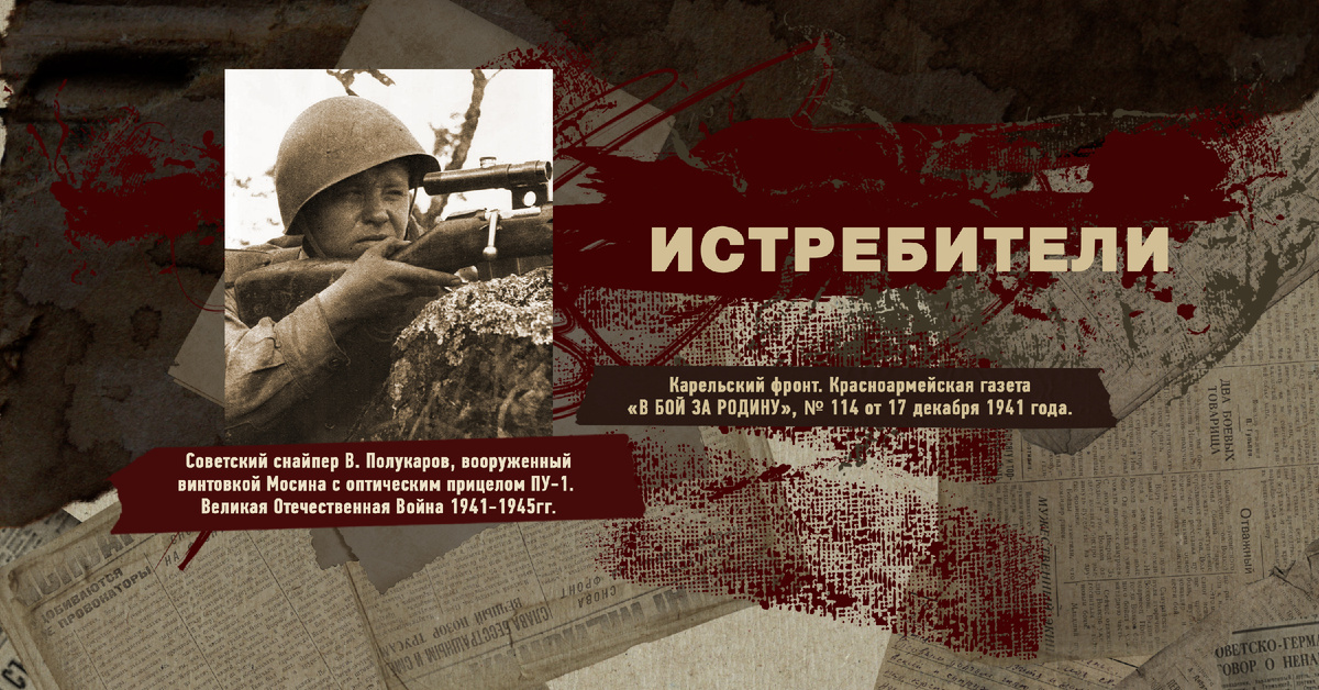 Великая Отечественная Война 1941-1945, Карельский фронт, Строки фронтовые, РУДН ПОИСК