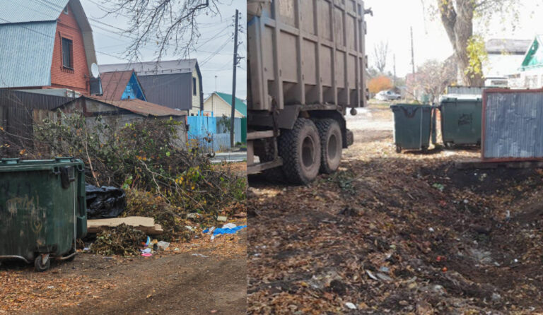    В Оренбурге после обращения жителя вывезли мусор с улицы Акулова Оренбуржье