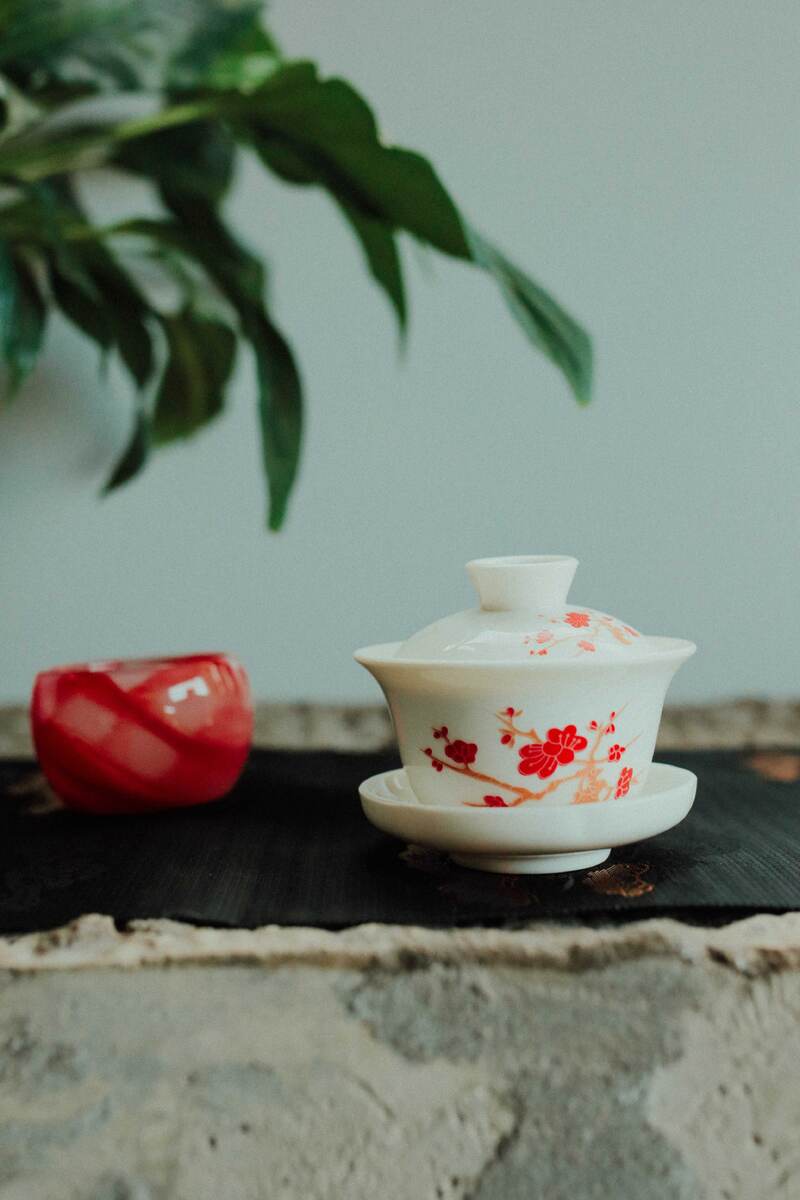 Гайвань фарфоровая тонкостенная