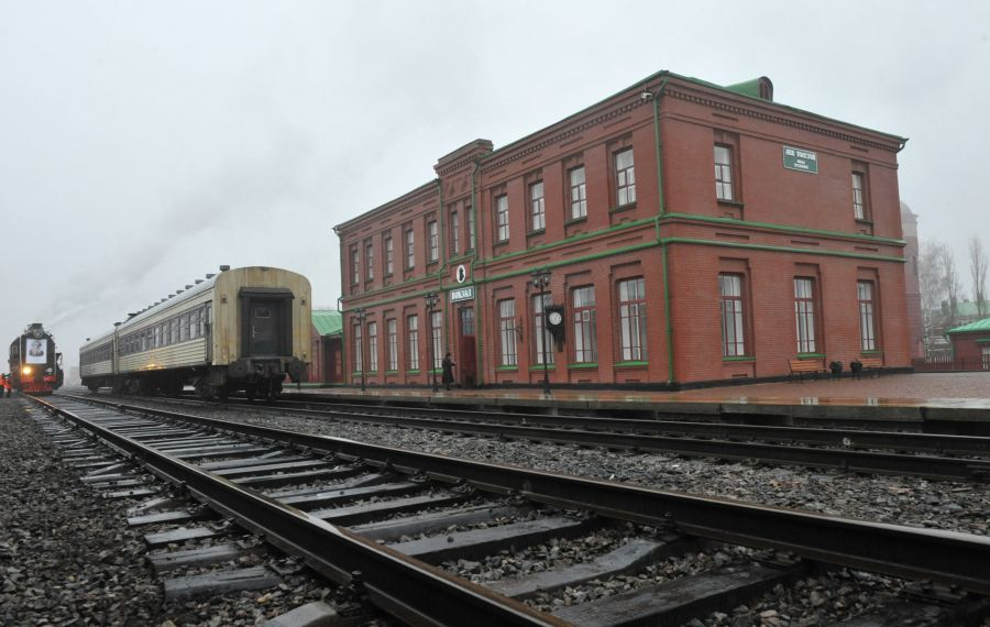Железнодорожная станция "Астапово", где в 1910 году закончился земной путь Льва Толстого / Фото: Сергей Пятаков/ РИА Новости
