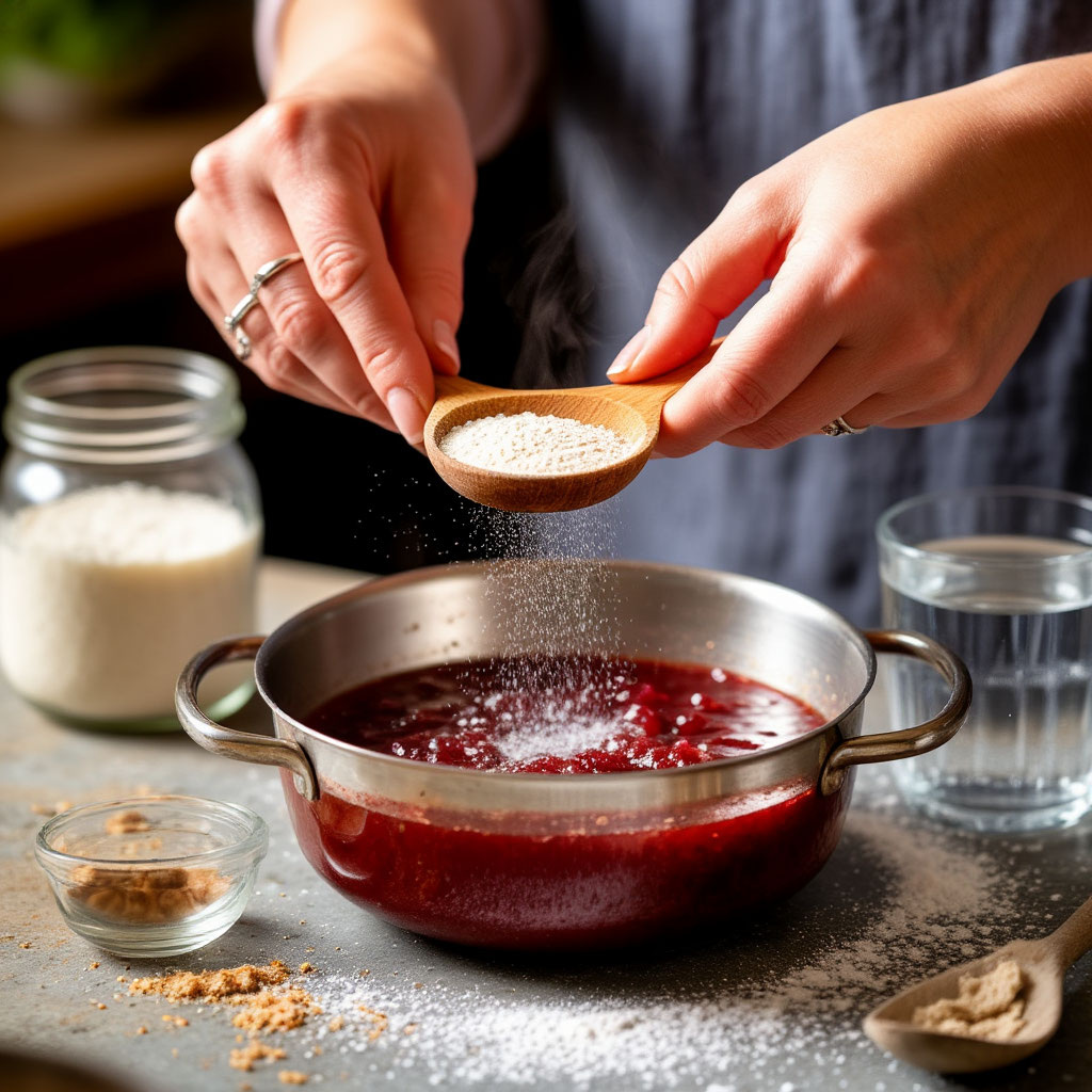 не варите после загустения — сразу снимайте