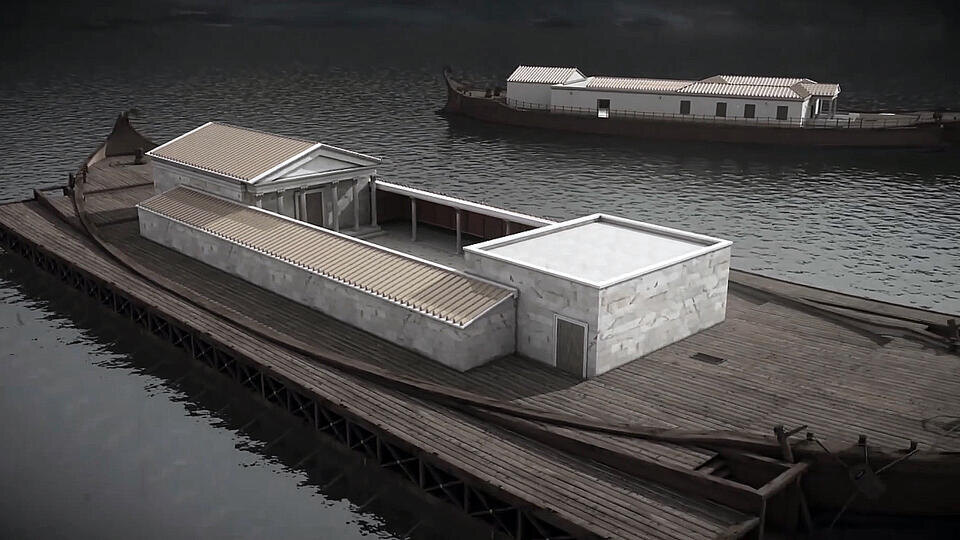 ФОТО: Кадр из программы "Загадки человечества", РЕН ТВ