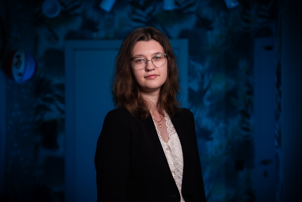 Екатерина Бачуринская, выпускница Ленинградского государственного университета (ЛГУ им. А.С. Пушкина), исполнтель дипломного проекта по заданию ИОГВ 2025