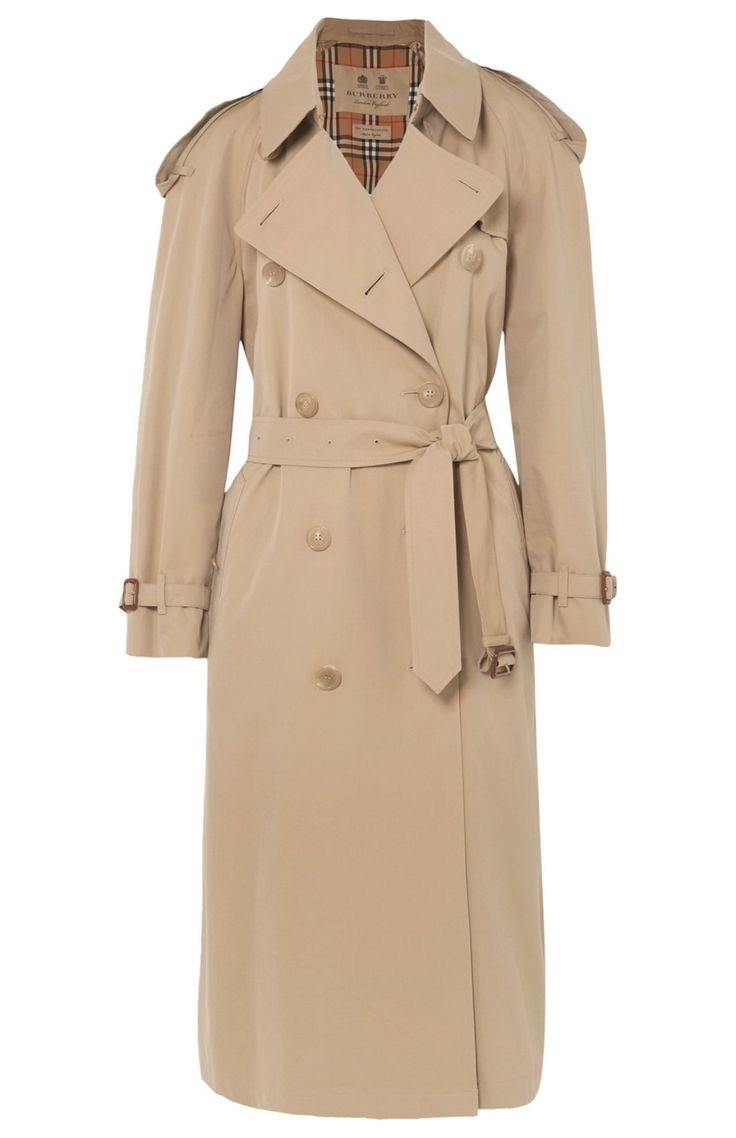 Бежевый тренч. 