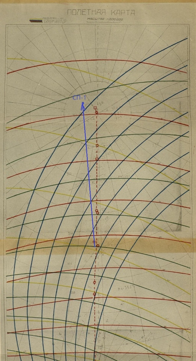 Наиболее вероятная траектория полета
