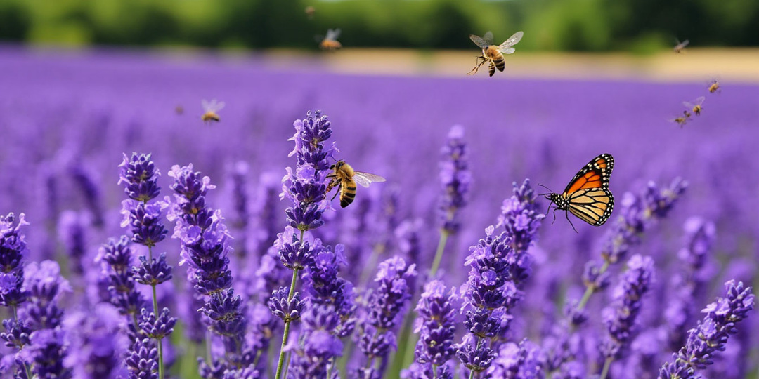 Растения-медоносы: создаем сад для пчел и бабочек