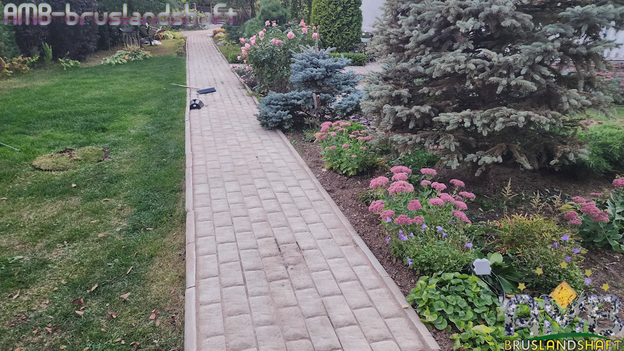 после укладки тротуарная брусчатка стала плохо смотреться