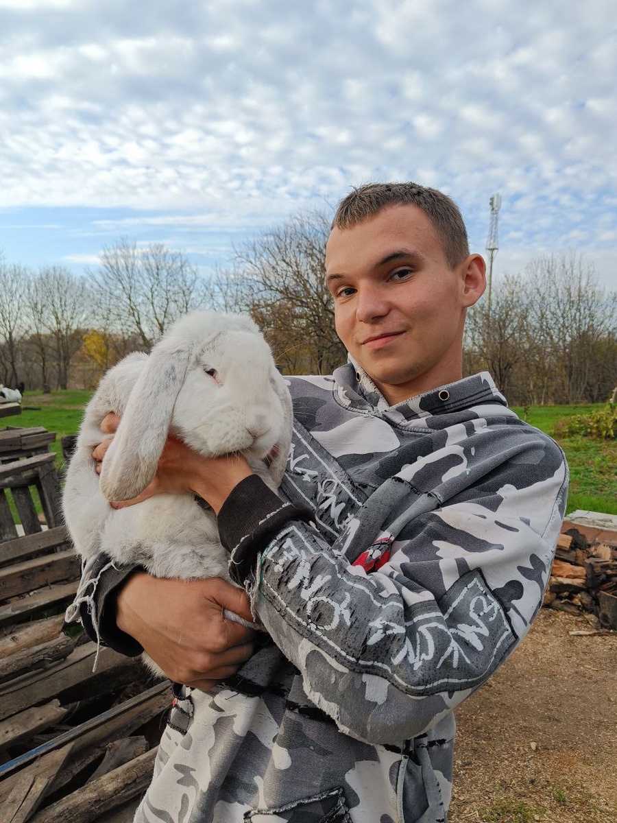 Такие пушистики живут у Сергея