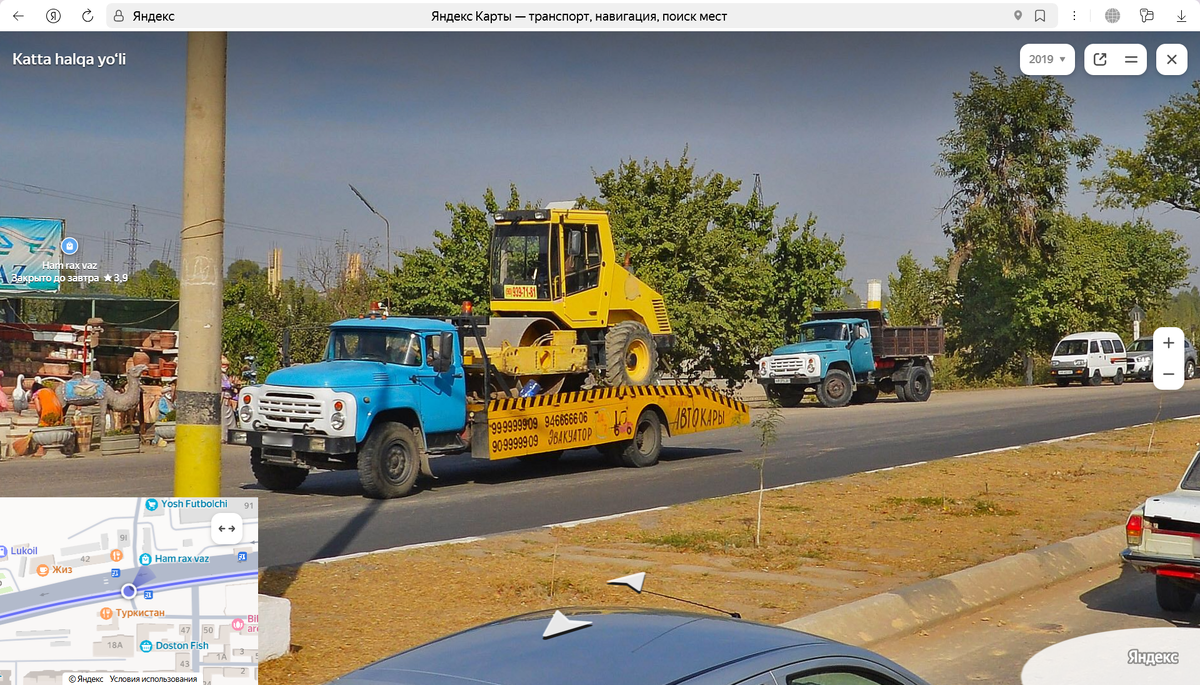 Оцените количество ЗИЛ-130 на квадратный метр площади ))