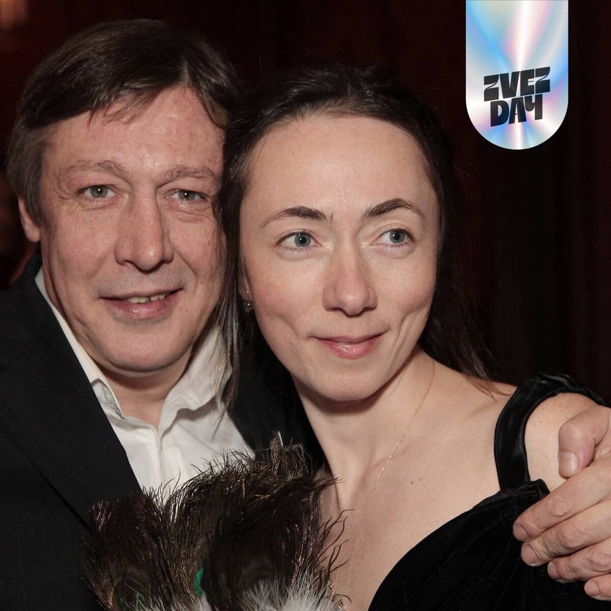 Михаил Ефремов с Софьей Кругликовой.