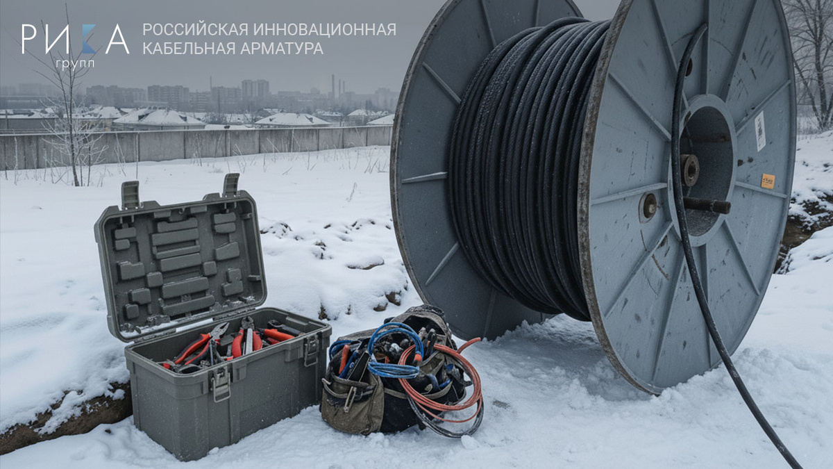 Выход из строя кабельной линии в морозную погоду