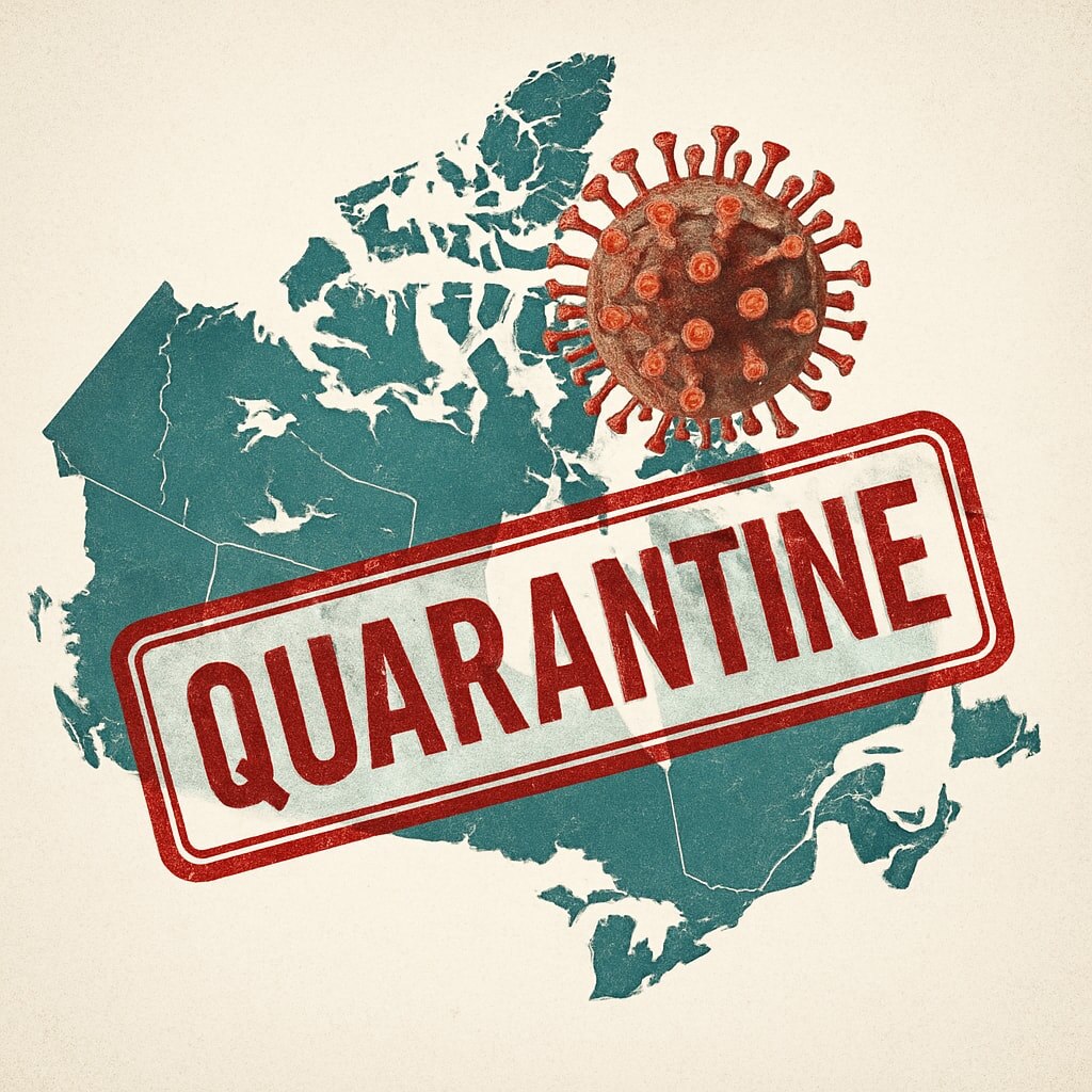 Обидно - приехать в страну и свалиться с инфекцией. Как это можно получить сейчас в Канаде.