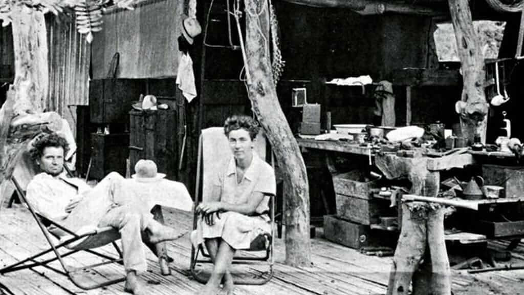 Риттеры на острове. Фото line.17qq.com