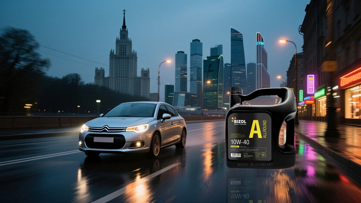 HC-синтетическое моторное масло Bizol Allround 10W-40