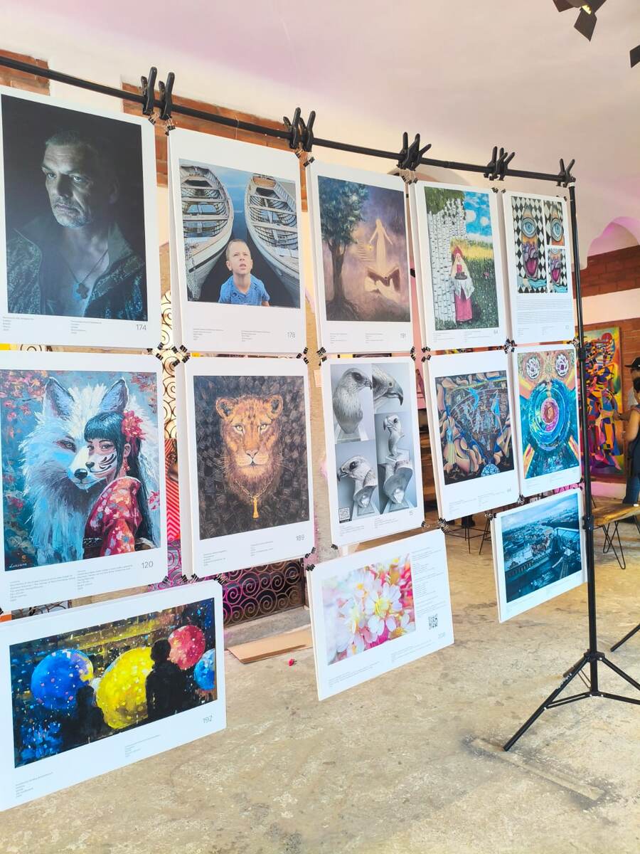 Работы участников выставки