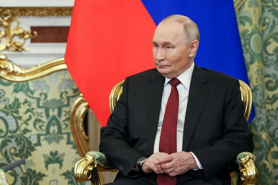    Владимир Путин / Источник: © Вячеслав Прокофьев/пресс-служба президента РФ/ТАСС