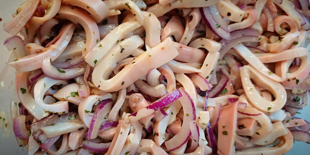 Острые кальмарчики: закуска на ура!