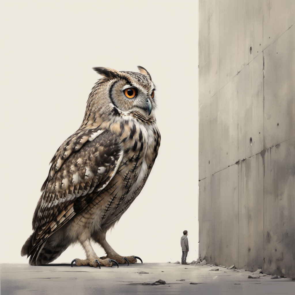 Мы — как та сова, что шепчет стене. Стена и есть мир что прекрасно обойдется без наших наставлений.