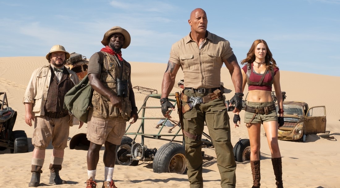     Кадр из фильма «Джуманджи: Новый уровень» (2019)