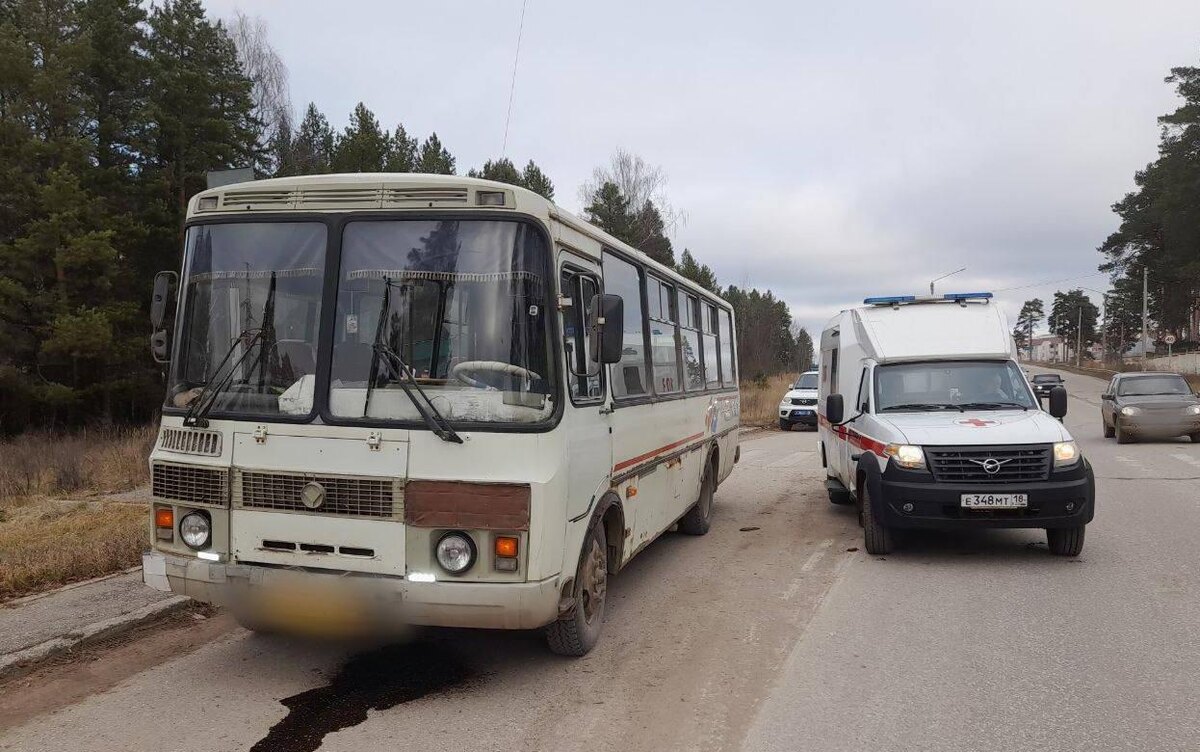    Водитель автобуса насмерть сбил 77-летнюю женщину в Удмуртии