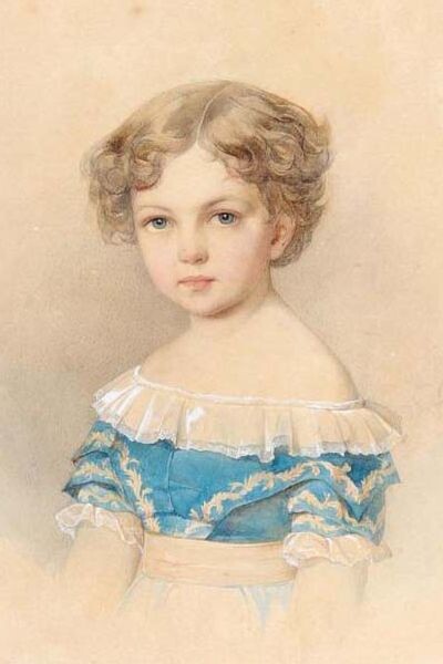   Хау. Портрет маленькой Александры Александровны. aut-aut