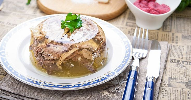 Как приготовить вкусный и сытный Холодец со свиной рулькой и говядиной