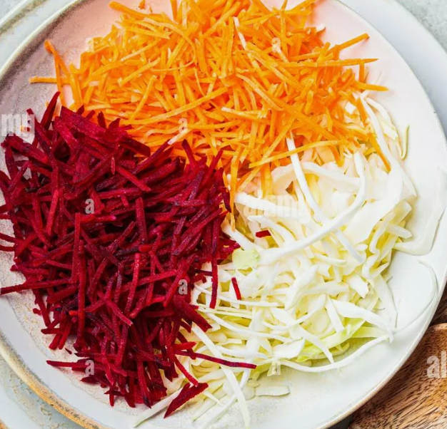 свекла, морковь и капуста