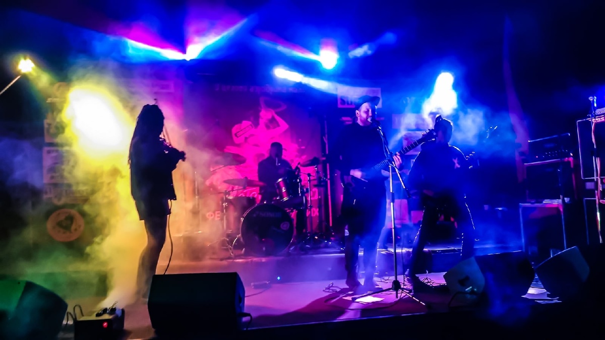 Выступление тольяттинской группы "AsphixyA" на фестивале Моторы Ада 2022 года