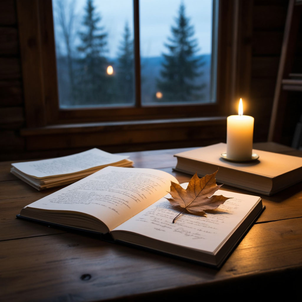 Толстая рукописная книга, испещрённая пометками.