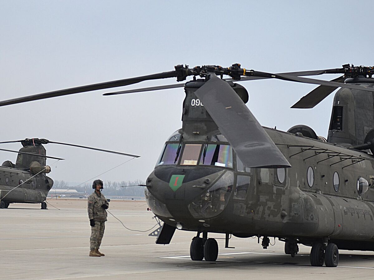    Вертолет Chinook ВВС США© Flickr / The U.S. Army