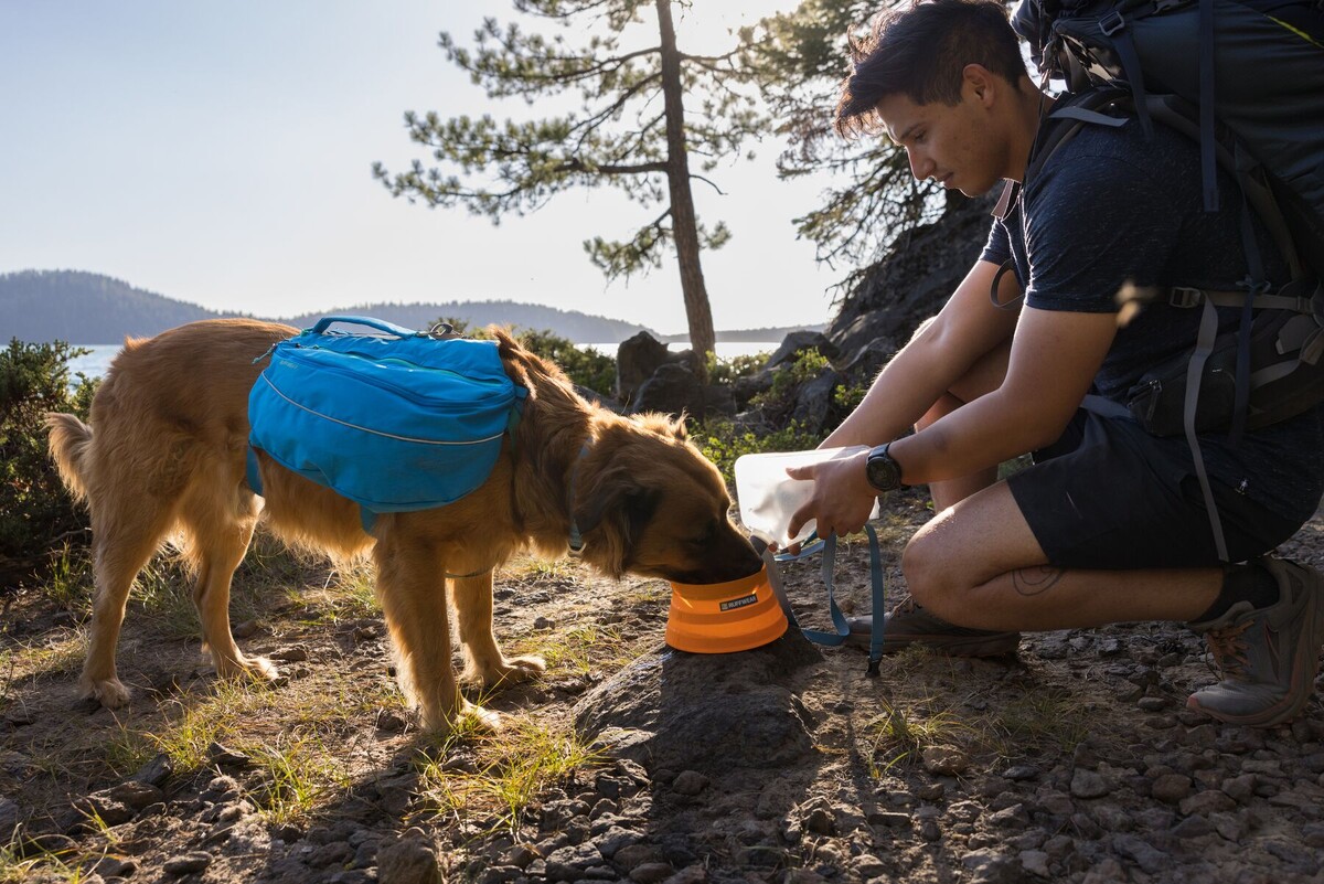 Ruffwear® Bivy Bowl™ - сверхлегкая, складывающаяся, водонепроницаемая миска