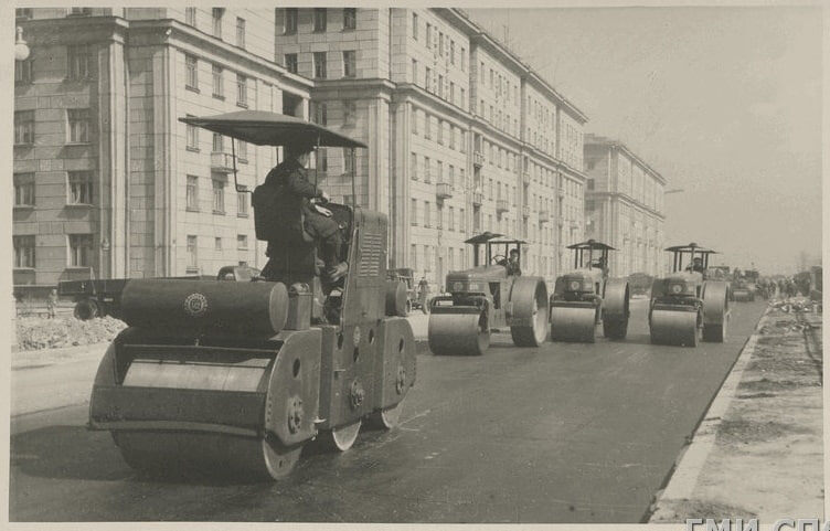 Кузнецовская улица 1953 год. Фото: Н. Науменков